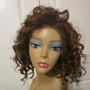 Outre Airtied 100% Fully Hand-Tied Wig - Human Hair Blend - Loose Deep 12"